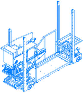 Floor Supported Lift for the Gamechanger and Gamechanger Pro