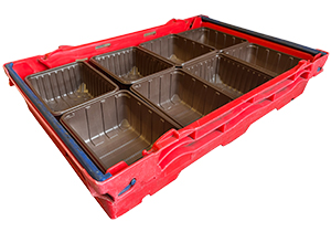 The Gamechanger Pro 8 Punnets in a Tray